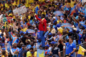 conoce la historia de Nkuka Mboladinga; el aficionado que cautivó a los aficionados del mundial con su historia