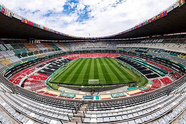 General view of Mexico City Stadium on June 10, 2026 in Mexico City, Mexico. Mexico City Stadium has been confirmed as the venue for the opening...