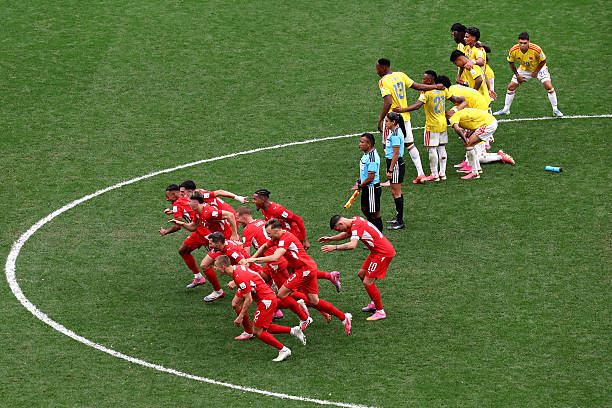 Eliminación por la vía penales de la Selección Colombia