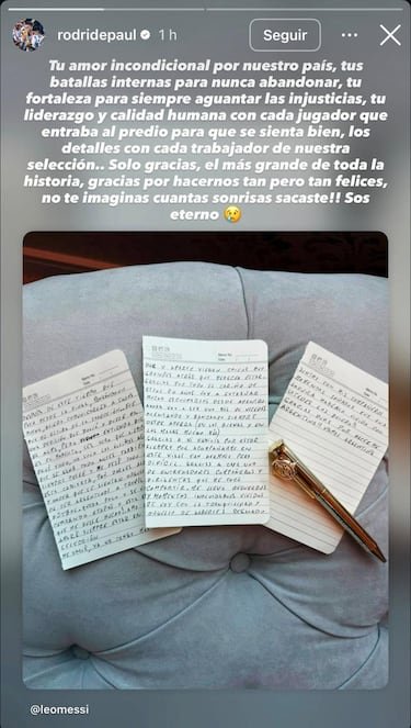 Messi dice adiós a la Selección Argentina: “Gracias por hacernos felices, sos eterno”