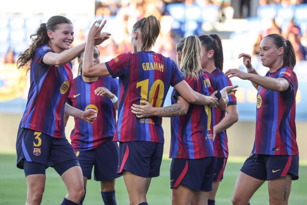Barcelona 5-0 Costa Adeje Tenerife: Pina ilumina el inicio de Liga F