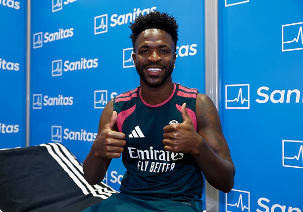 Vinicius Junior aparece en la pretemborada del Real Madrid