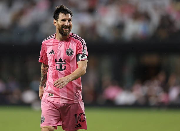 Lionel Messi of Inter Miami CF reacts after missing a goal during the game against San Diego FC at Miami Freedom Park on September 20, 2026 in Miami,...